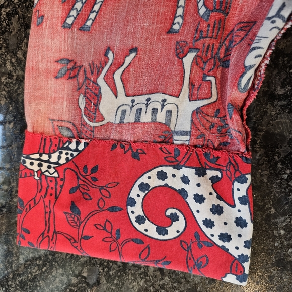 Vintage Button-Down Housedress, Robe, Dressing Gown, Smock - Picture 10 of 15